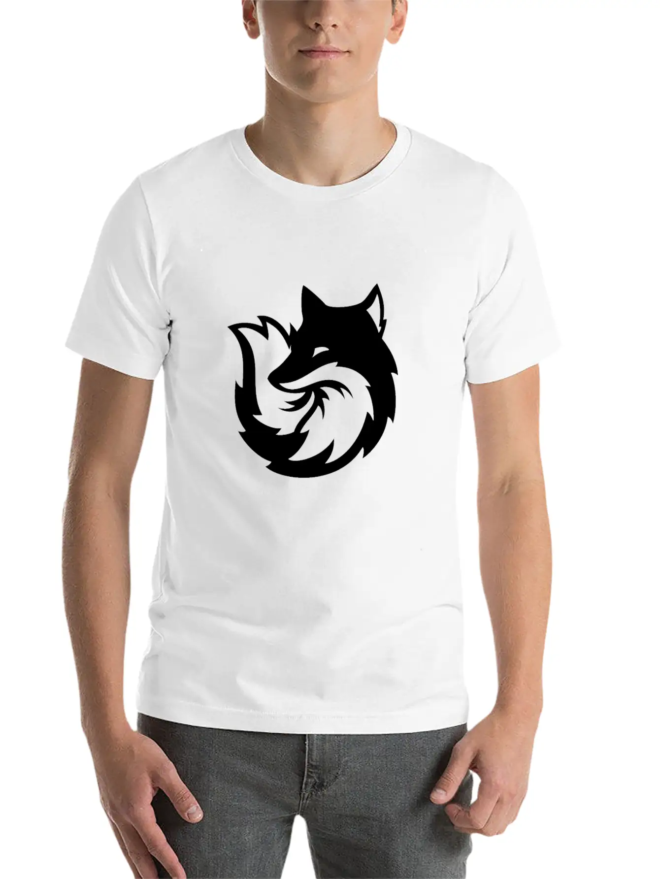 Foxes Unisex Short Sleeve Soft Cotton T-Shirt – Casual Everyday Wear