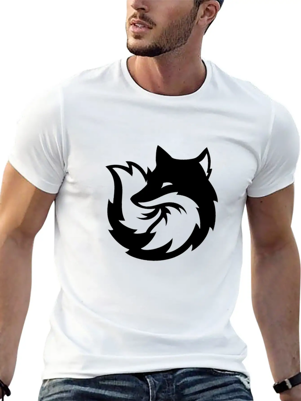 Foxes Unisex Short Sleeve Soft Cotton T-Shirt – Casual Everyday Wear