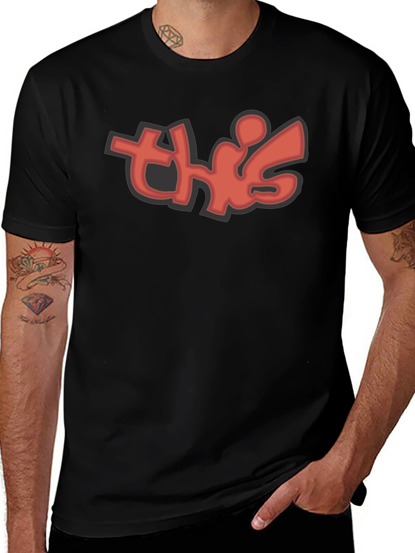 Modern This Graphic Tee - Soft Cotton Blend