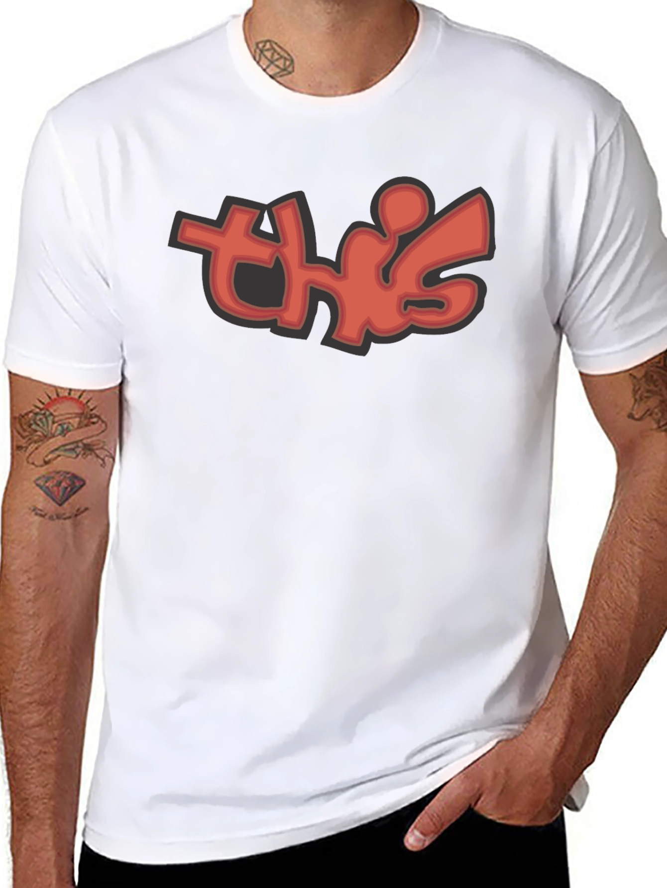 Modern This Graphic Tee - Soft Cotton Blend