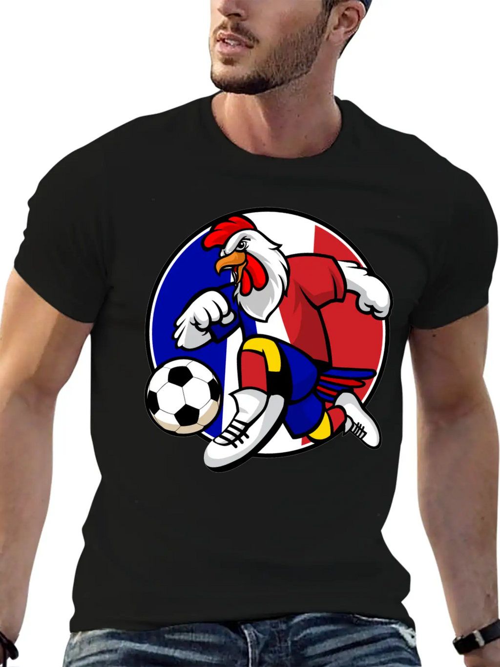 France 2021 Football Shirt French With Flag Unisex Casual T-Shirt – Clean Design For Daily Comfort