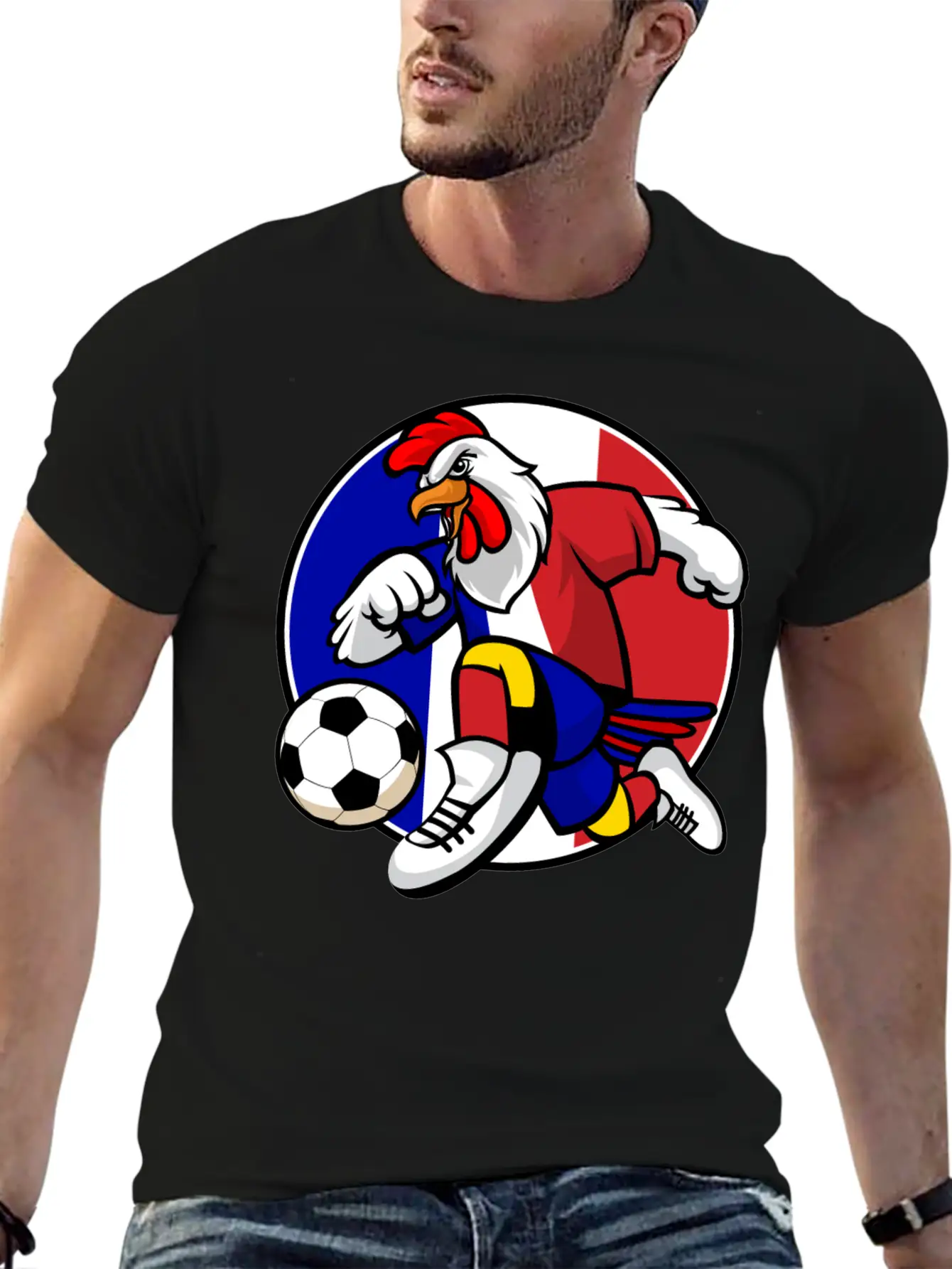 France 2021 Football Shirt French With Flag Unisex Casual T-Shirt – Clean Design For Daily Comfort