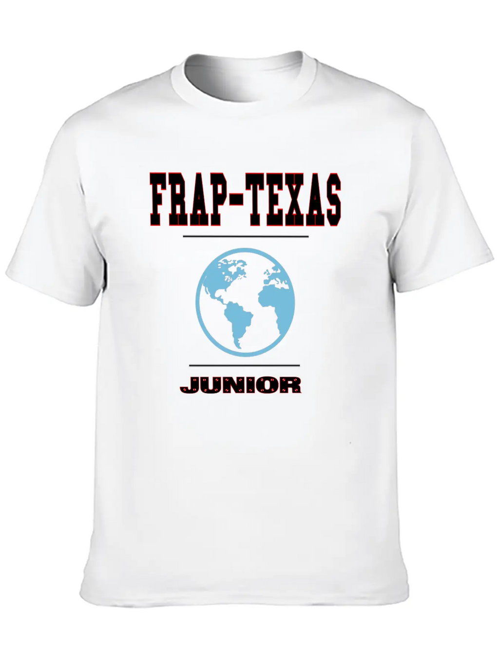 Frap-Texas Junior Stylish Everyday T-Shirt – Unisex Basic Cotton Tee