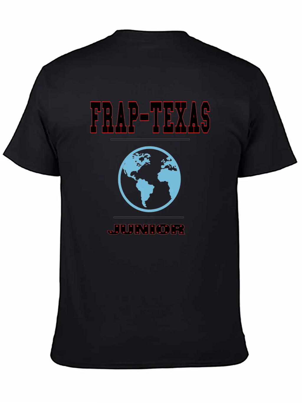 Frap-Texas Junior Stylish Everyday T-Shirt – Unisex Basic Cotton Tee