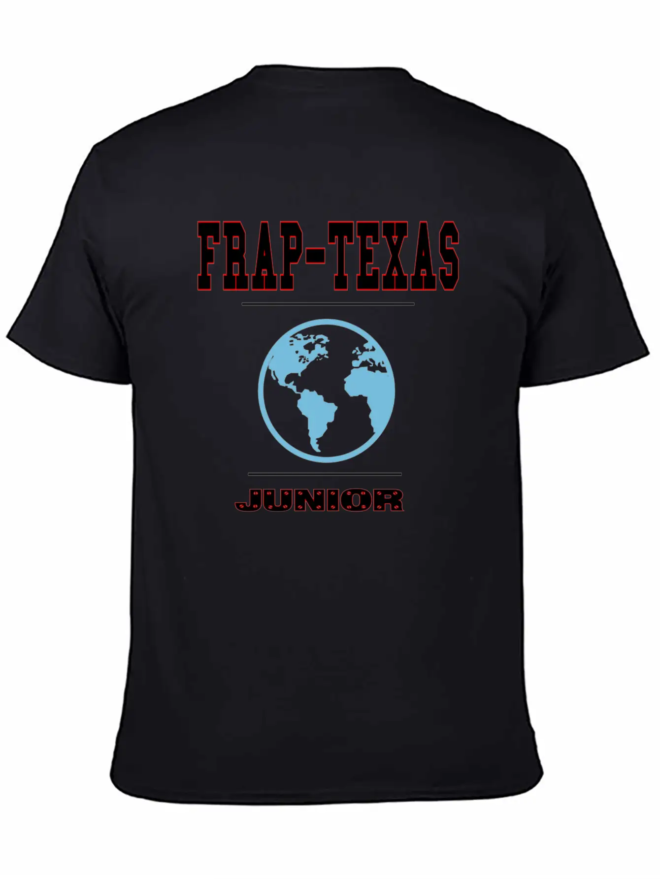 Frap-Texas Junior Stylish Everyday T-Shirt – Unisex Basic Cotton Tee