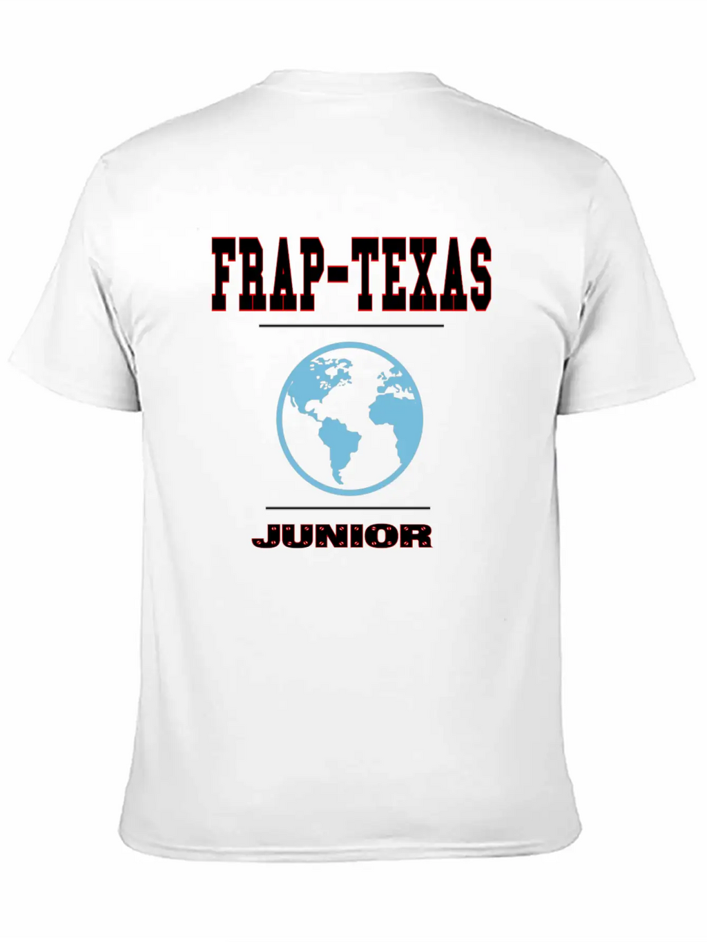 Frap-Texas Junior Stylish Everyday T-Shirt – Unisex Basic Cotton Tee