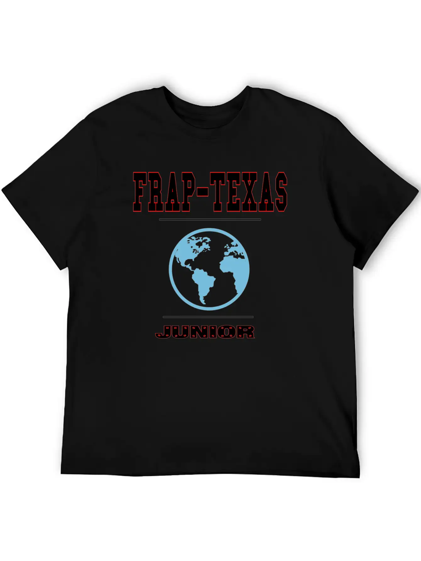 Frap-Texas Junior Stylish Everyday T-Shirt – Unisex Basic Cotton Tee