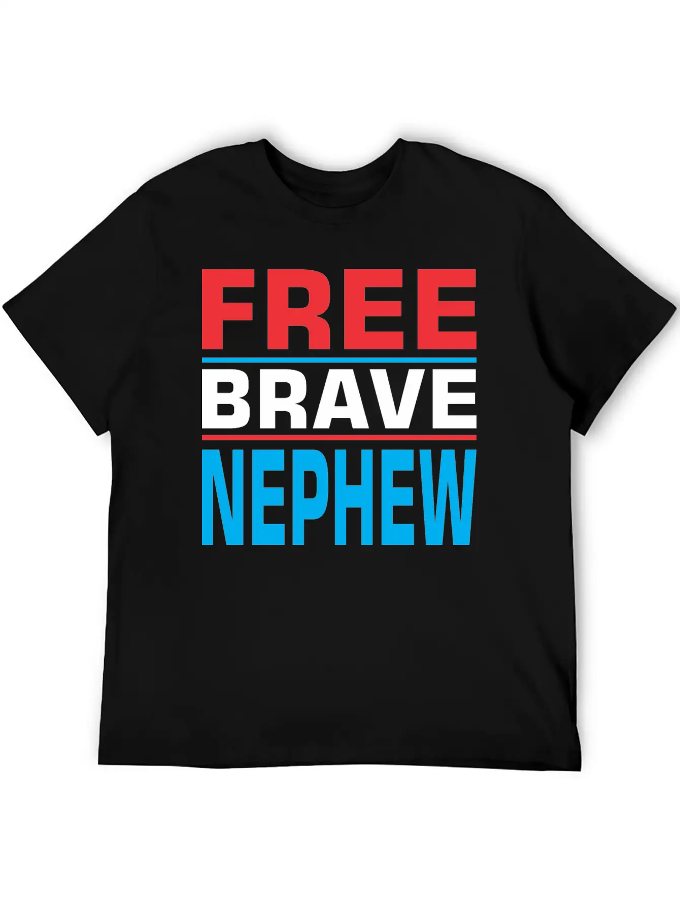 Free Brave Nephew Breathable Soft Cotton T-Shirt – Timeless Casual Look