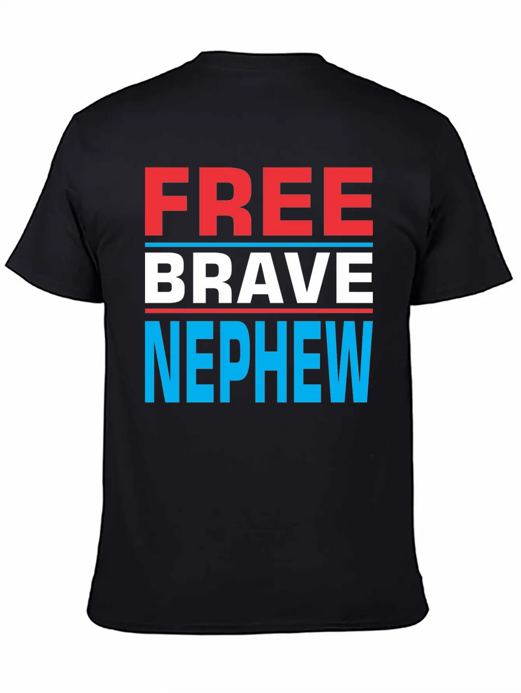 Free Brave Nephew Breathable Soft Cotton T-Shirt – Timeless Casual Look