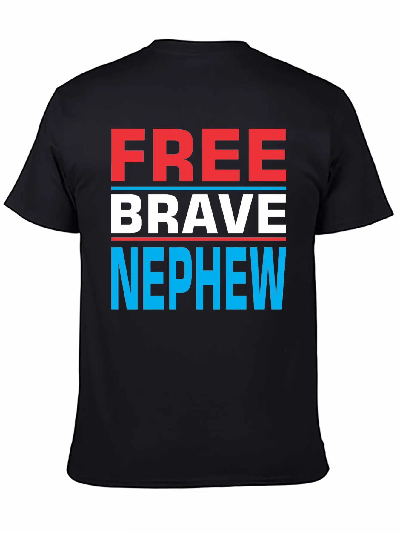 Free Brave Nephew Breathable Soft Cotton T-Shirt – Timeless Casual Look