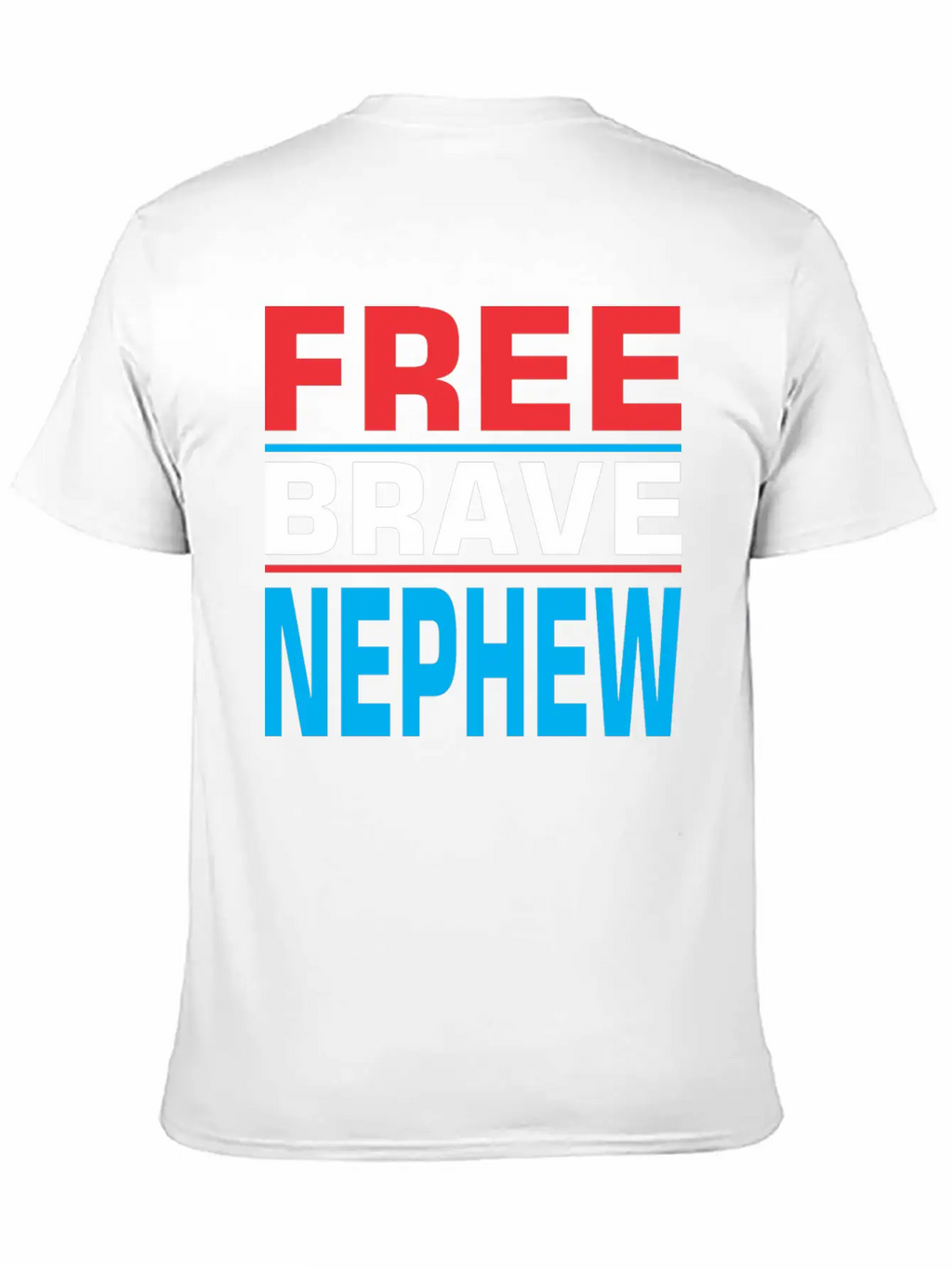 Free Brave Nephew Breathable Soft Cotton T-Shirt – Timeless Casual Look