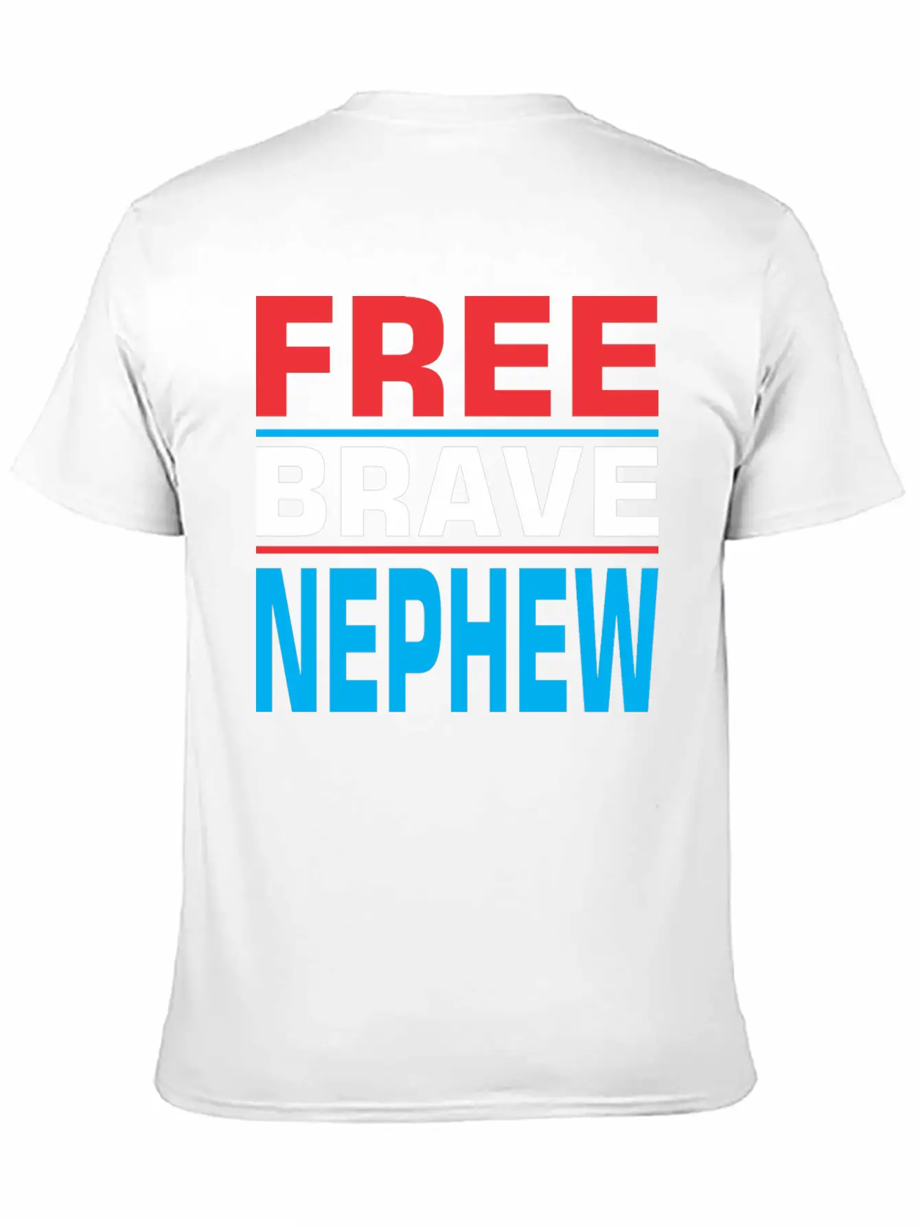 Free Brave Nephew Breathable Soft Cotton T-Shirt – Timeless Casual Look