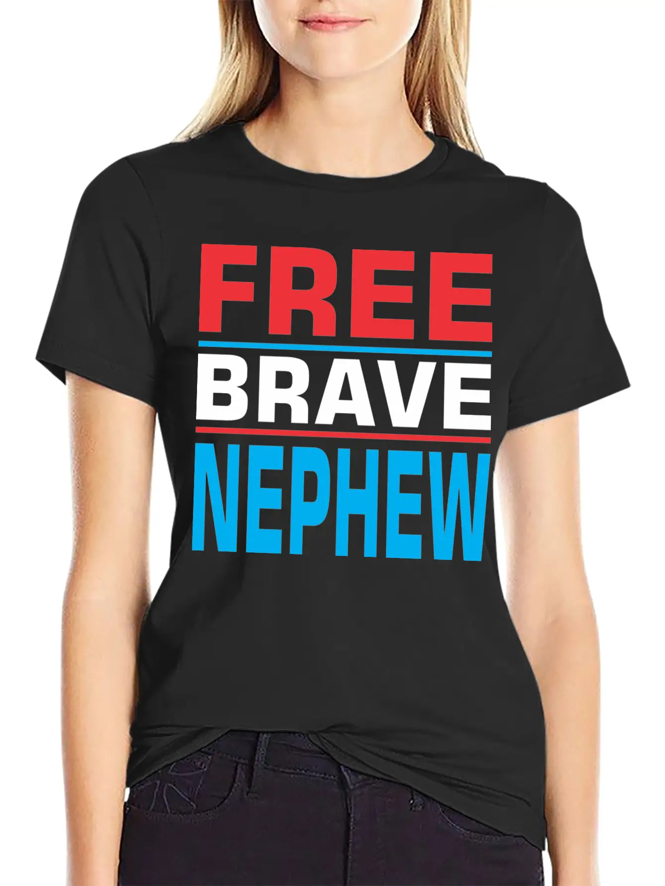 Free Brave Nephew Breathable Soft Cotton T-Shirt – Timeless Casual Look