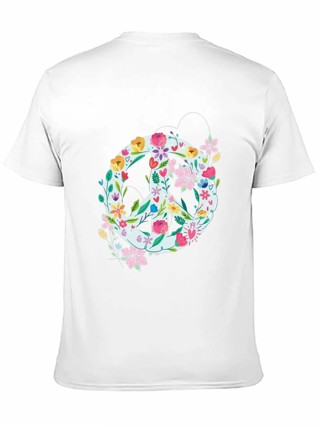 Freedom Calmness Goodwill Friendship Unity Love Casual Graphic T-Shirt – Simple And Comfortable Daily Wear
