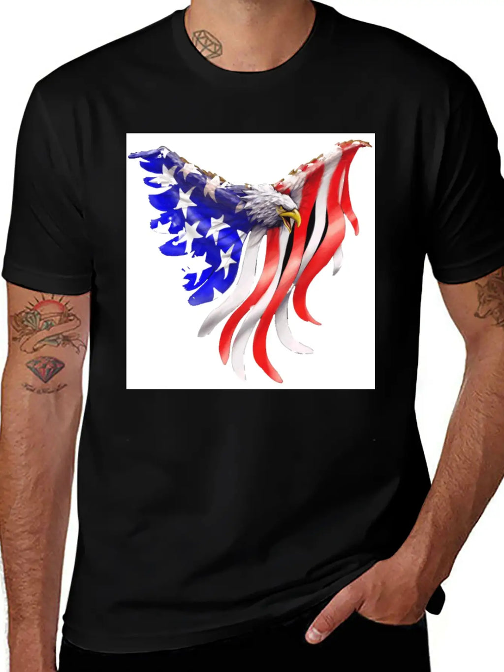 Freedom Eagle Stylish Everyday T-Shirt – Unisex Basic Cotton Tee
