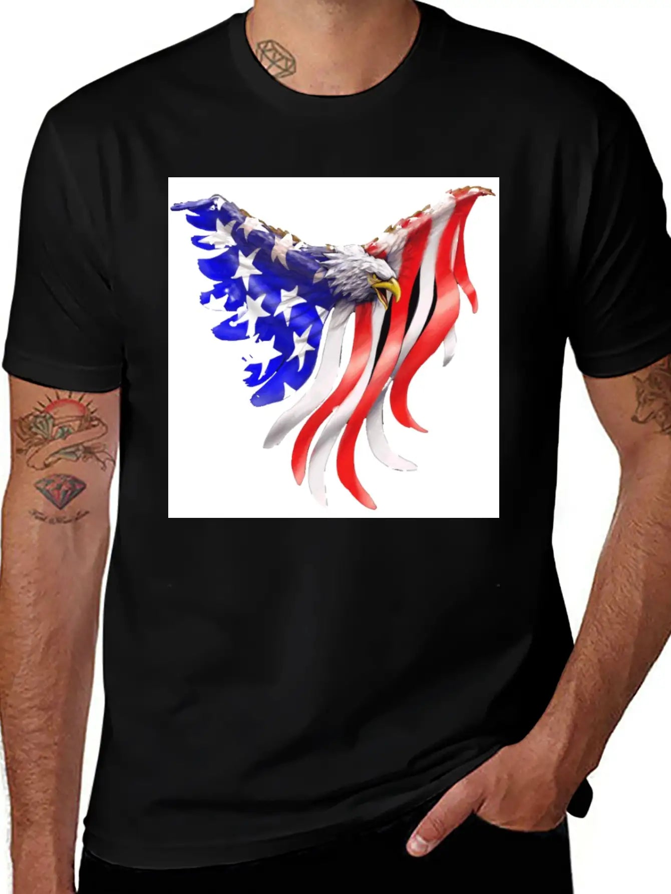 Freedom Eagle Stylish Everyday T-Shirt – Unisex Basic Cotton Tee