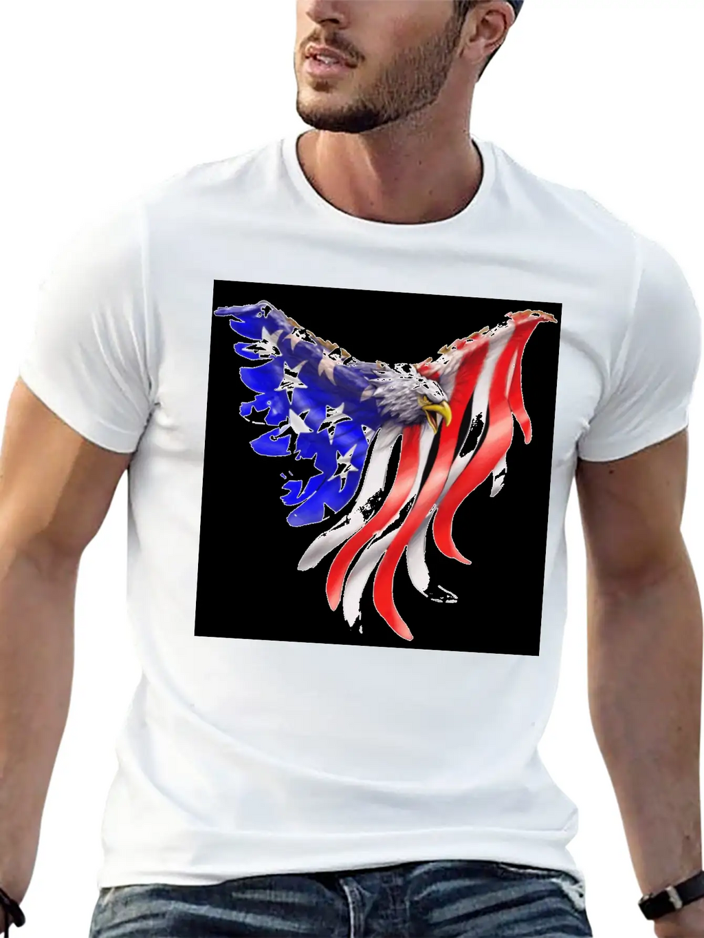 Freedom Eagle Stylish Everyday T-Shirt – Unisex Basic Cotton Tee