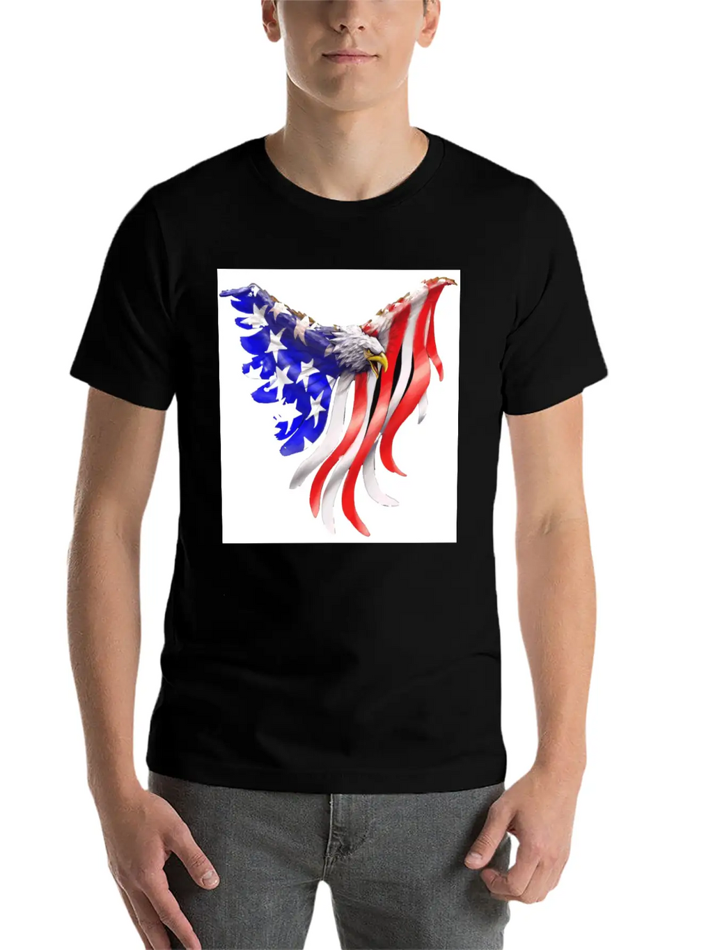 Freedom Eagle Stylish Everyday T-Shirt – Unisex Basic Cotton Tee