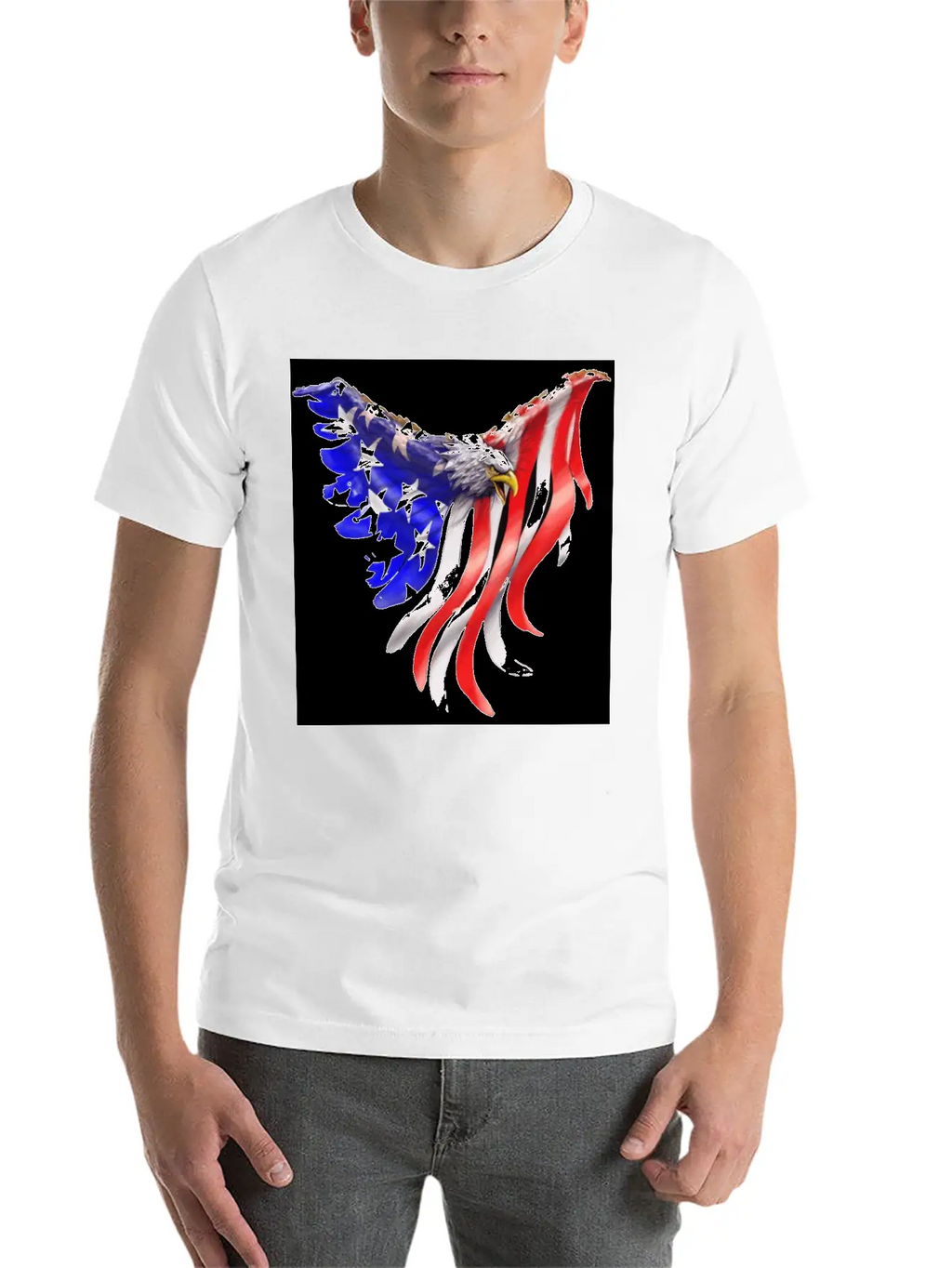 Freedom Eagle Stylish Everyday T-Shirt – Unisex Basic Cotton Tee