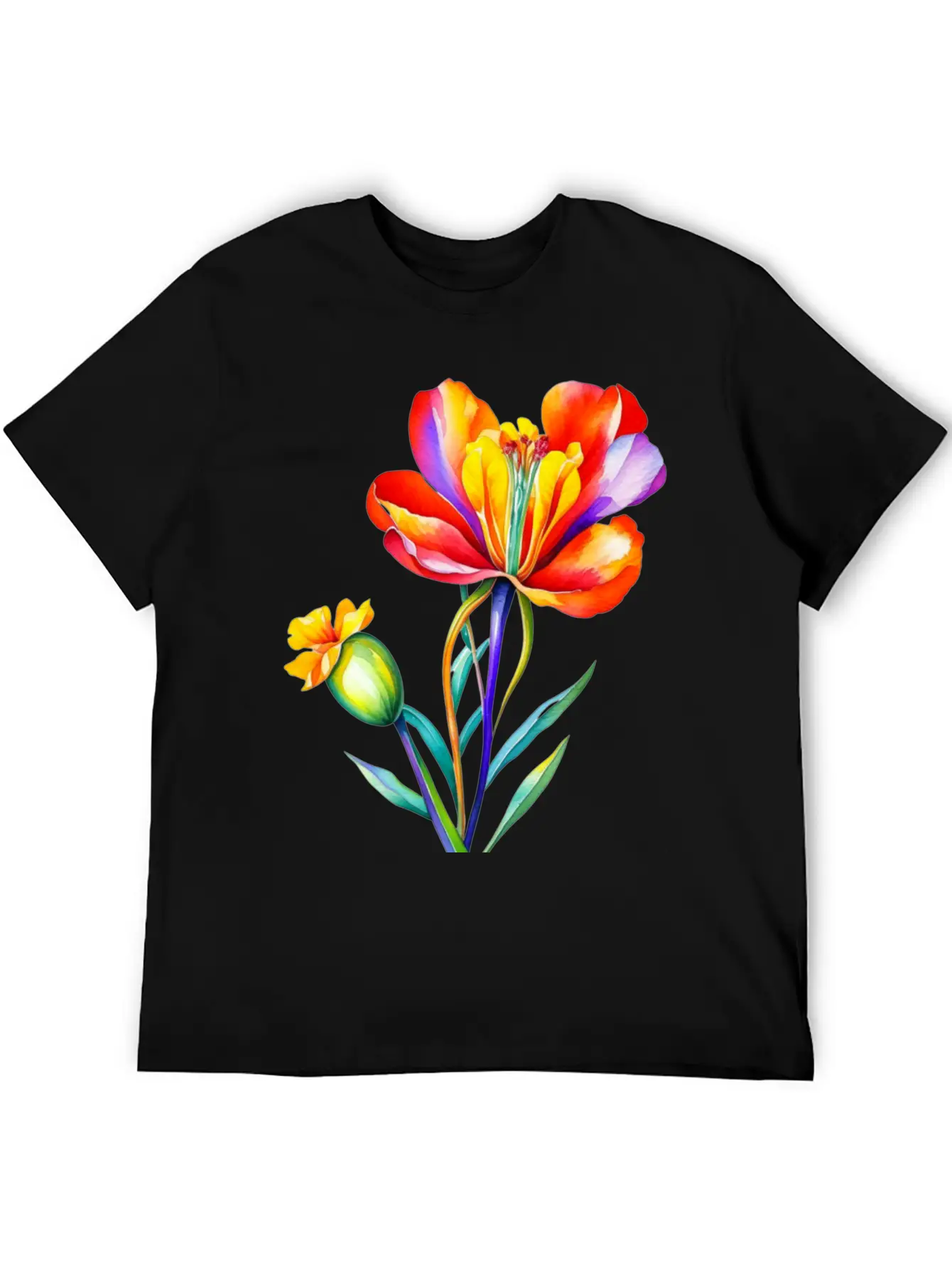 Freesia, Freesia Flower Stylish Everyday T-Shirt – Unisex Basic Cotton Tee