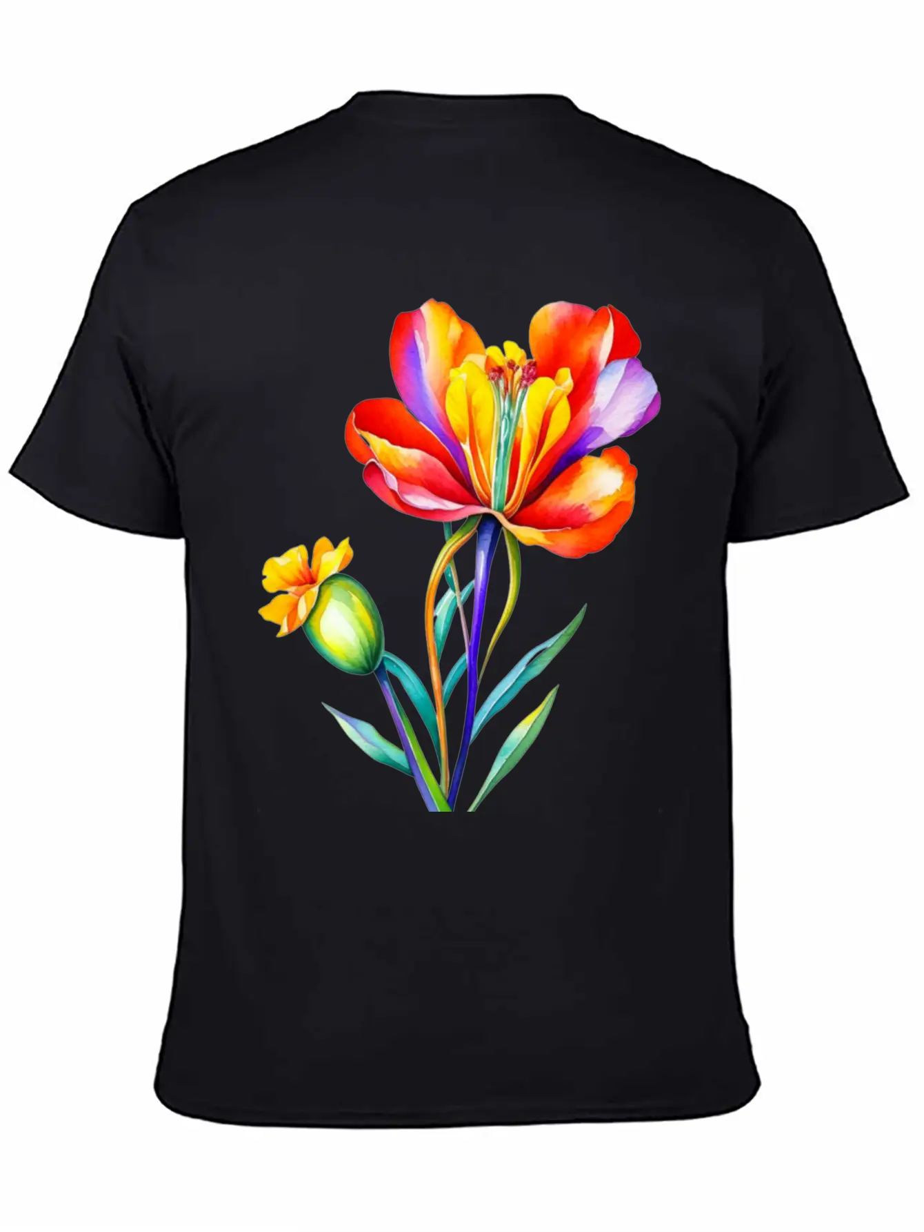 Freesia, Freesia Flower Stylish Everyday T-Shirt – Unisex Basic Cotton Tee