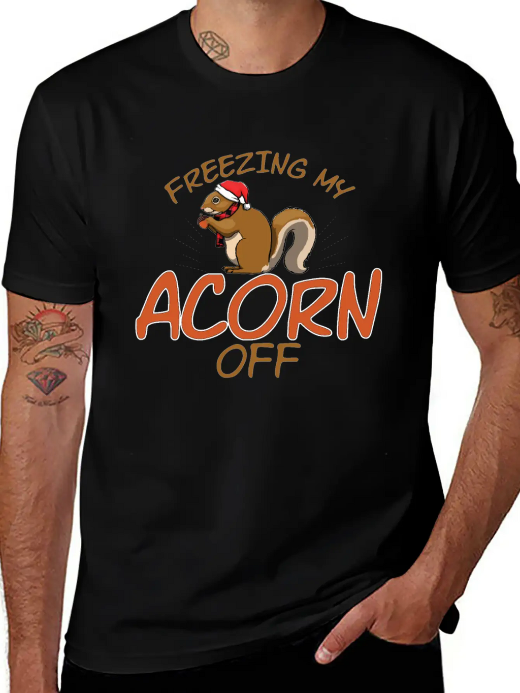 Freezing My Acorn Off Unisex Casual T-Shirt – Clean Design For Daily Comfort