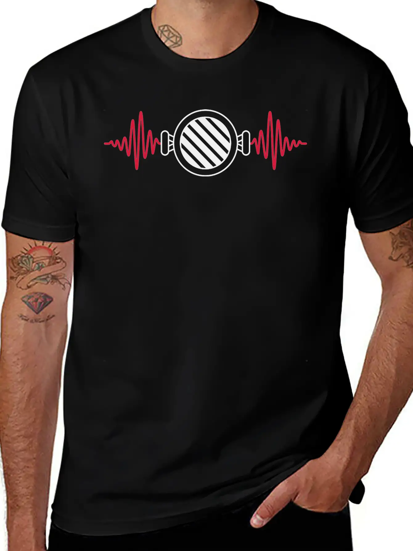 Frequency Coal Barbecue Barbecue Unisex Short Sleeve Soft Cotton T-Shirt – Casual Everyday Wear