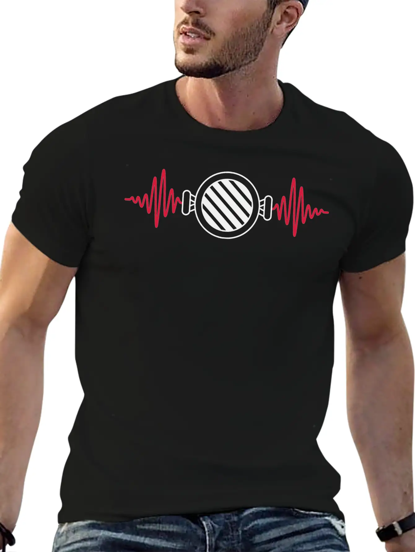 Frequency Coal Barbecue Barbecue Unisex Short Sleeve Soft Cotton T-Shirt – Casual Everyday Wear
