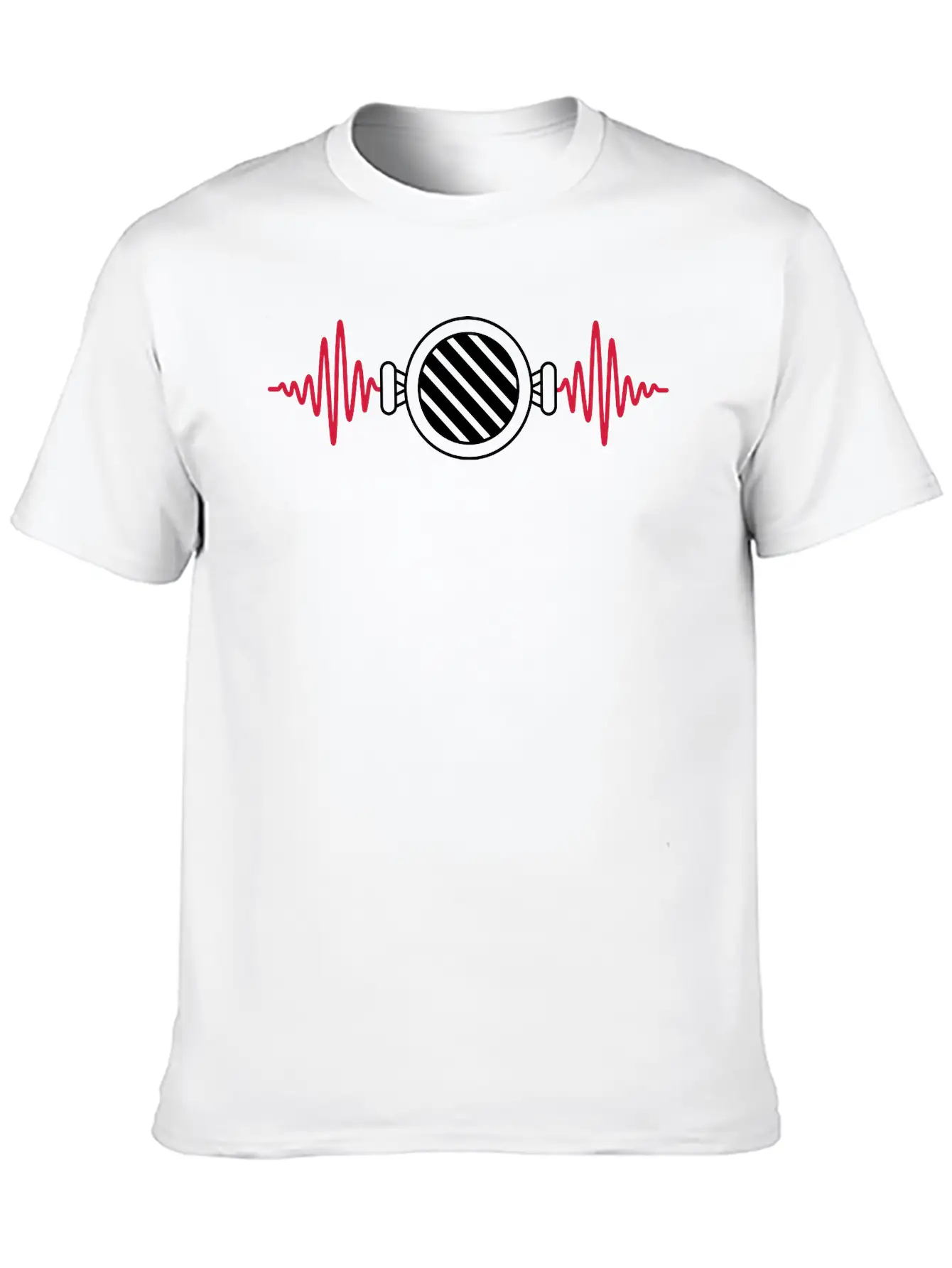 Frequency Coal Barbecue Barbecue Unisex Short Sleeve Soft Cotton T-Shirt – Casual Everyday Wear