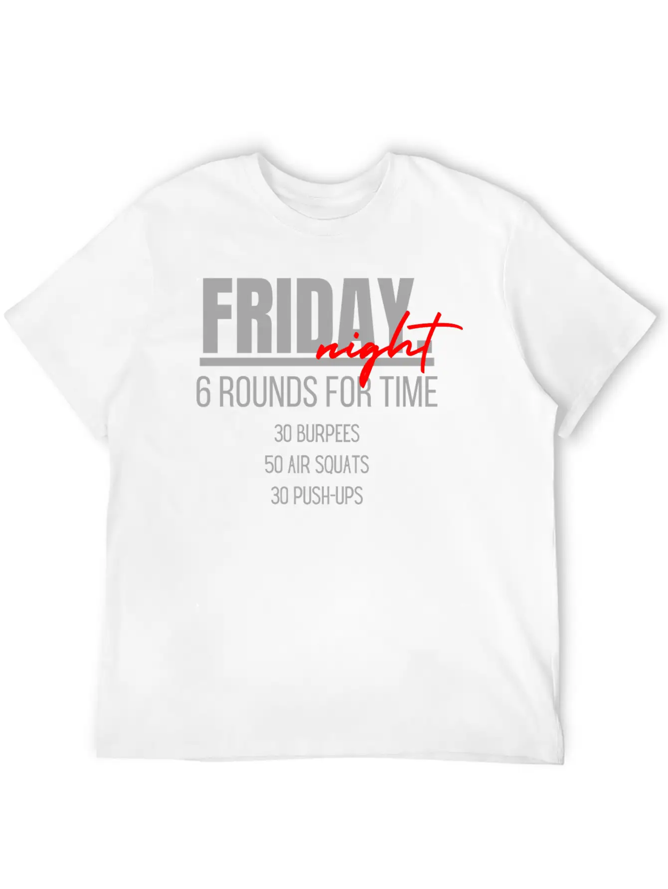 Friday Night Unisex Short Sleeve Soft Cotton T-Shirt – Casual Everyday Wear