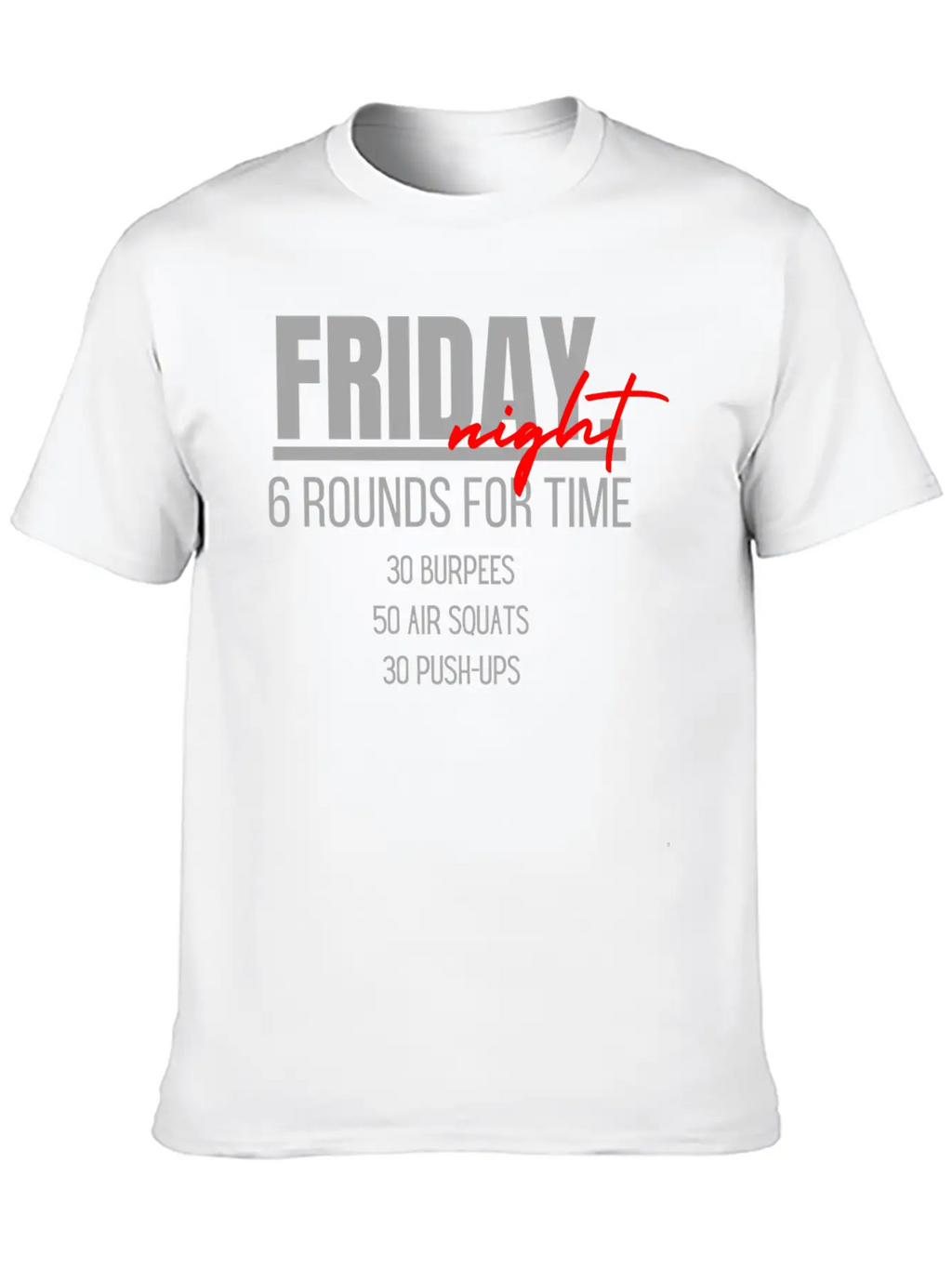 Friday Night Unisex Short Sleeve Soft Cotton T-Shirt – Casual Everyday Wear