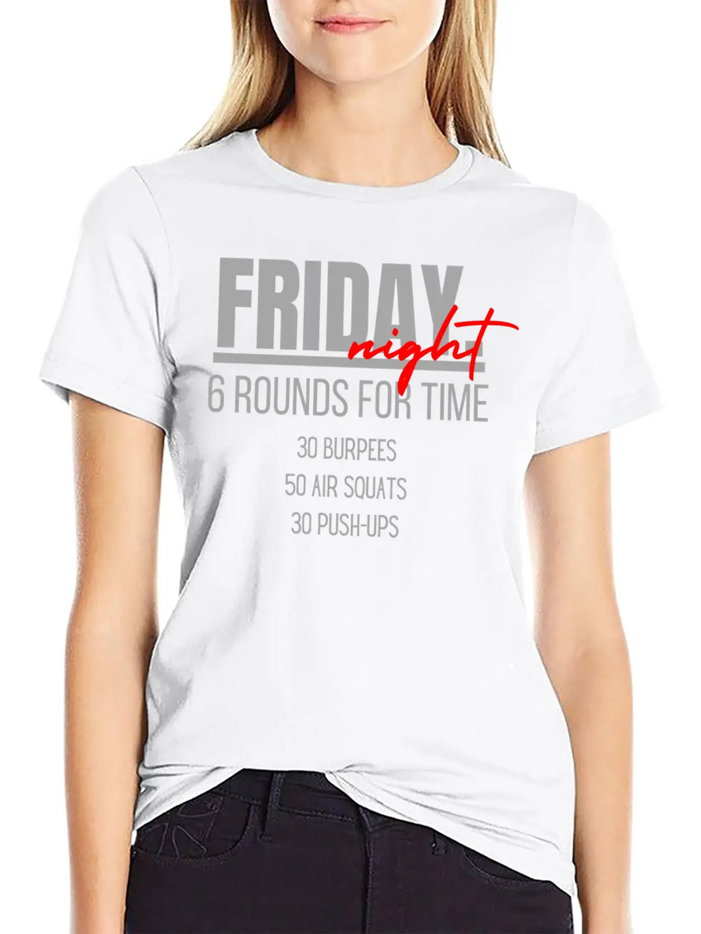 Friday Night Unisex Short Sleeve Soft Cotton T-Shirt – Casual Everyday Wear