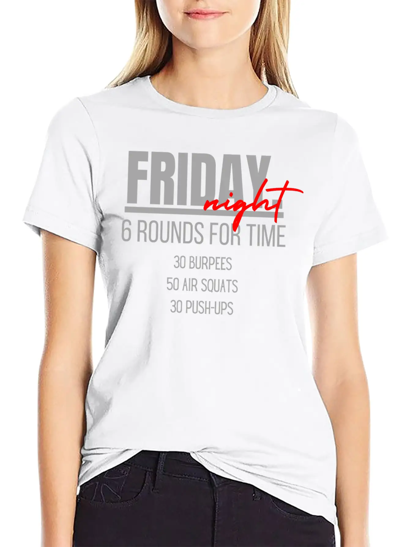 Friday Night Unisex Short Sleeve Soft Cotton T-Shirt – Casual Everyday Wear