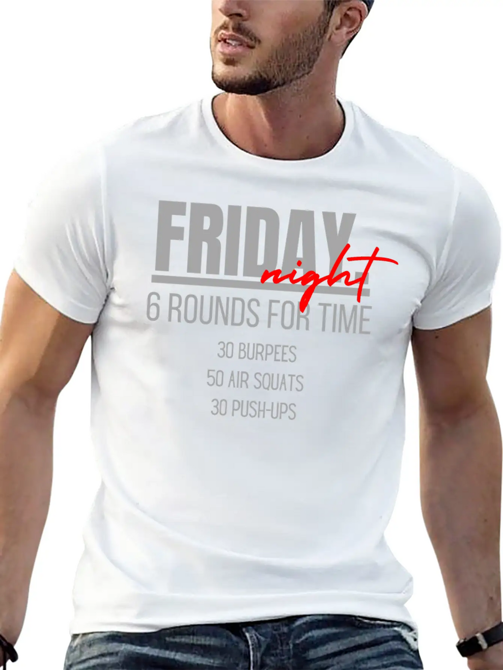 Friday Night Unisex Short Sleeve Soft Cotton T-Shirt – Casual Everyday Wear