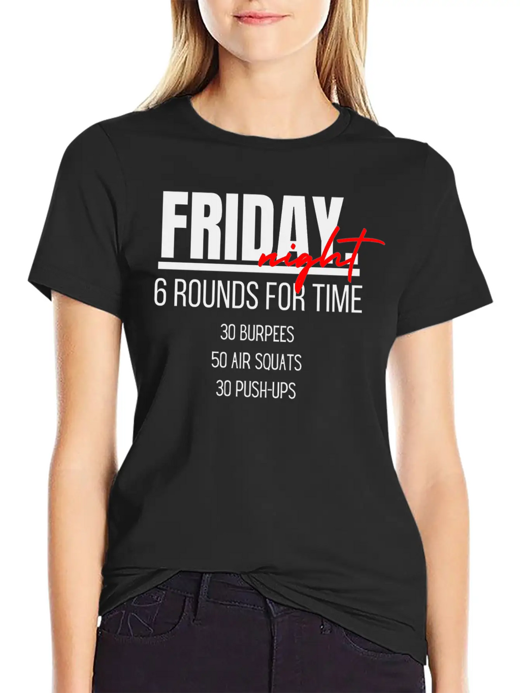 Friday Night Unisex Short Sleeve Soft Cotton T-Shirt – Casual Everyday Wear