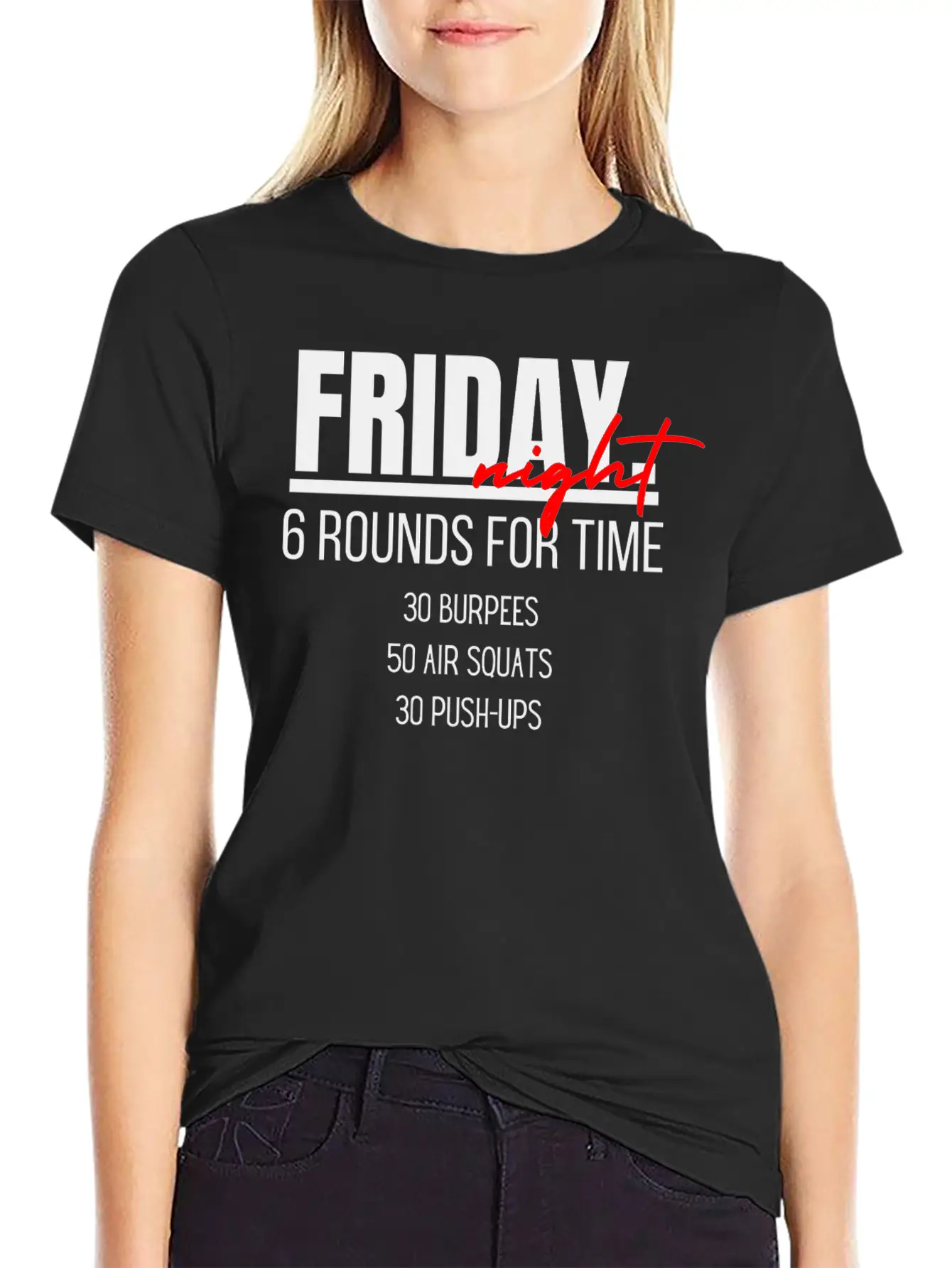 Friday Night Unisex Short Sleeve Soft Cotton T-Shirt – Casual Everyday Wear