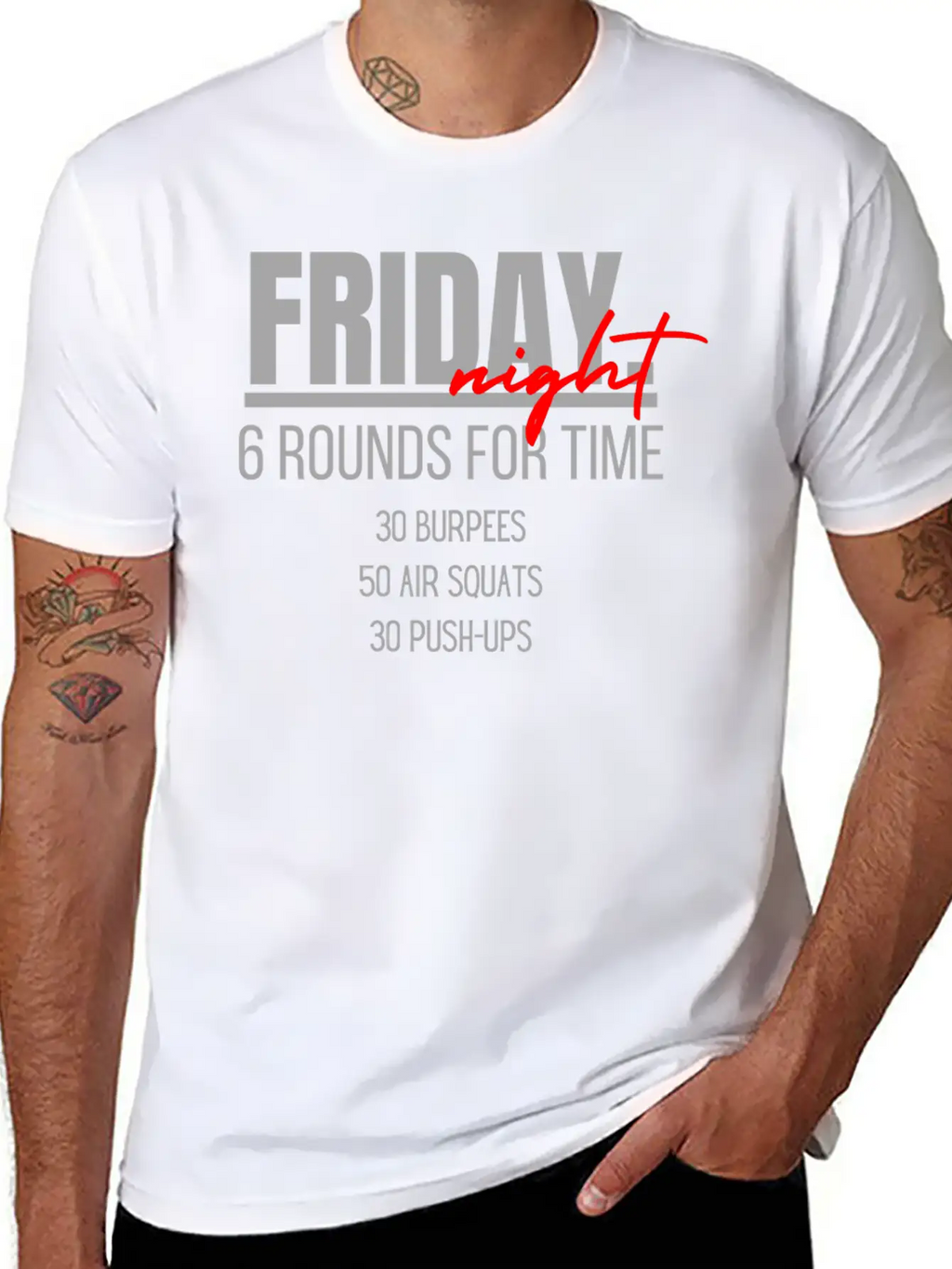 Friday Night Unisex Short Sleeve Soft Cotton T-Shirt – Casual Everyday Wear
