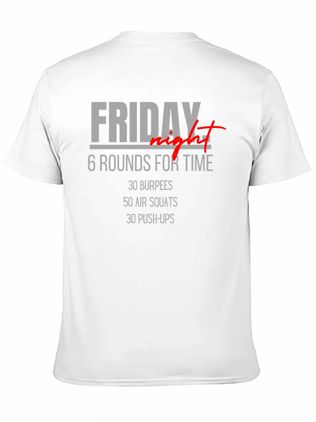 Friday Night Unisex Short Sleeve Soft Cotton T-Shirt – Casual Everyday Wear