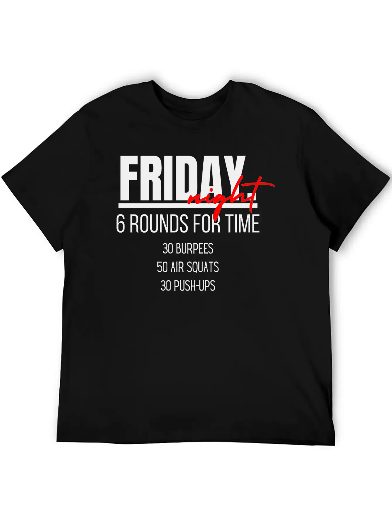 Friday Night Unisex Short Sleeve Soft Cotton T-Shirt – Casual Everyday Wear