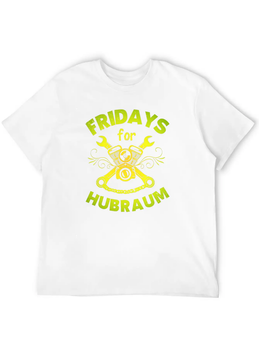 Fridays For Hubraum Slogan Funny Climate Piston Unisex Casual T-Shirt – Clean Design For Daily Comfort