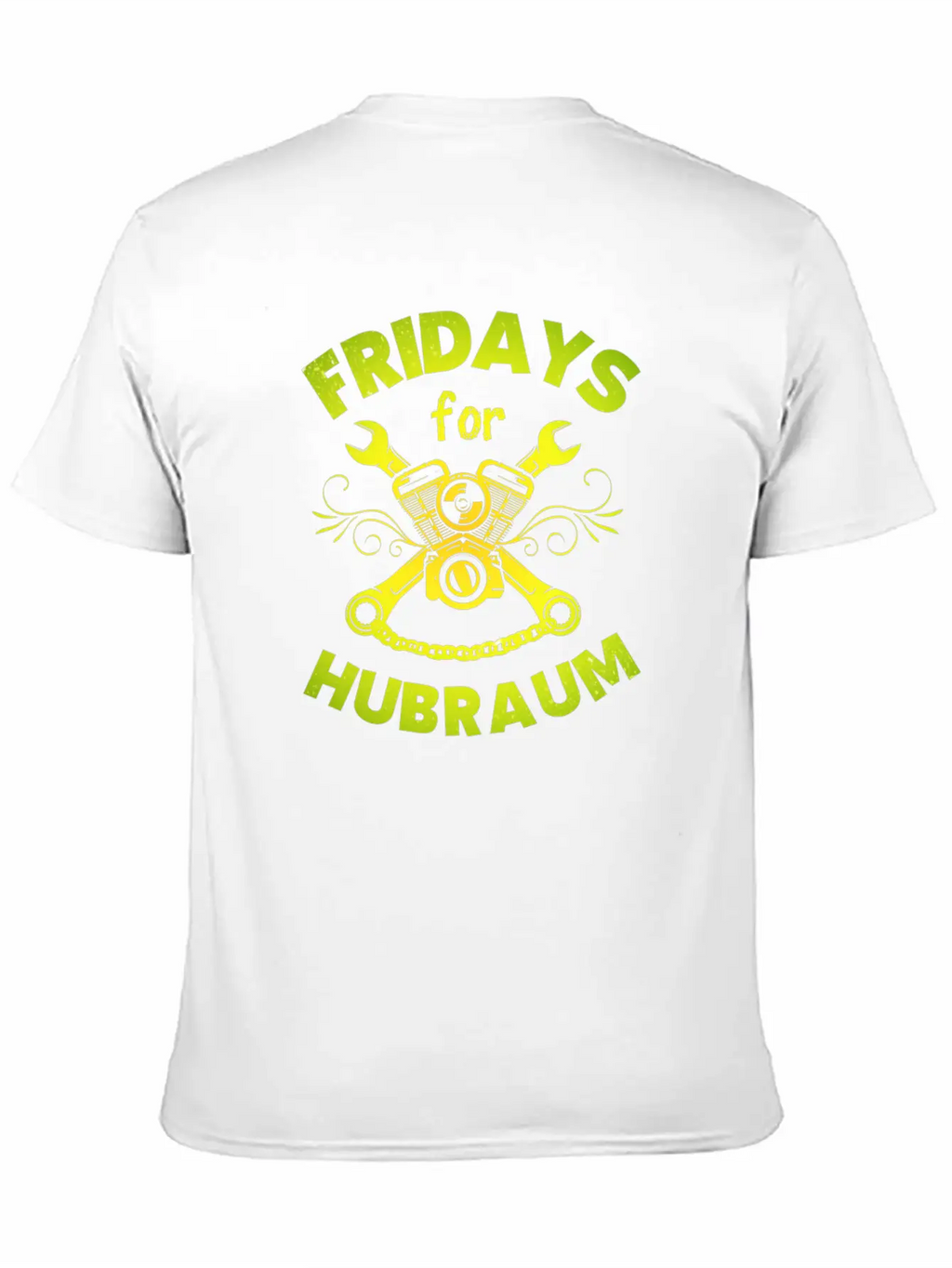 Fridays For Hubraum Slogan Funny Climate Piston Unisex Casual T-Shirt – Clean Design For Daily Comfort