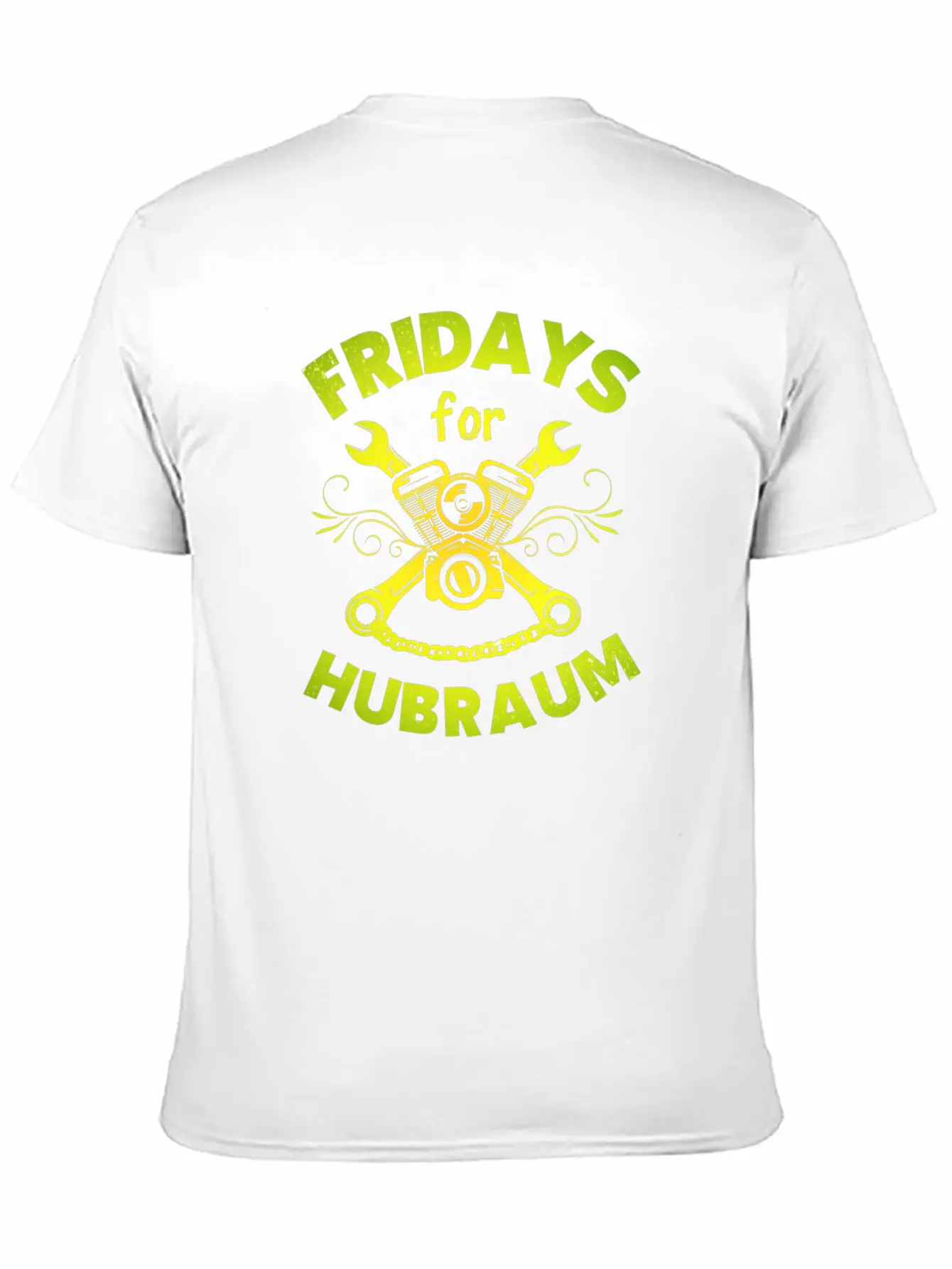 Fridays For Hubraum Slogan Funny Climate Piston Unisex Casual T-Shirt – Clean Design For Daily Comfort