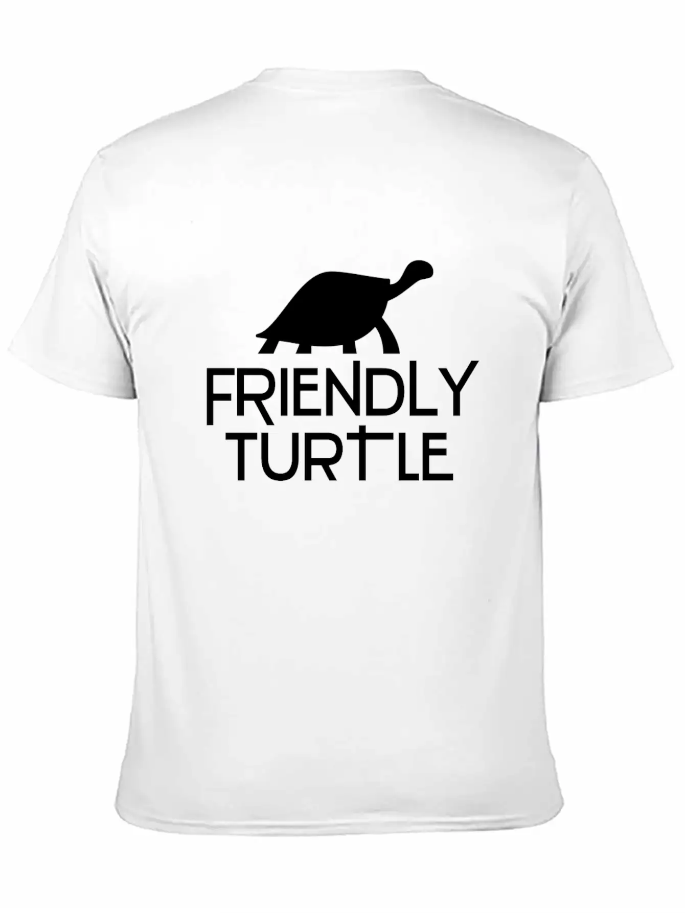 Friendly Turtle Unisex Short Sleeve Soft Cotton T-Shirt – Casual Everyday Wear