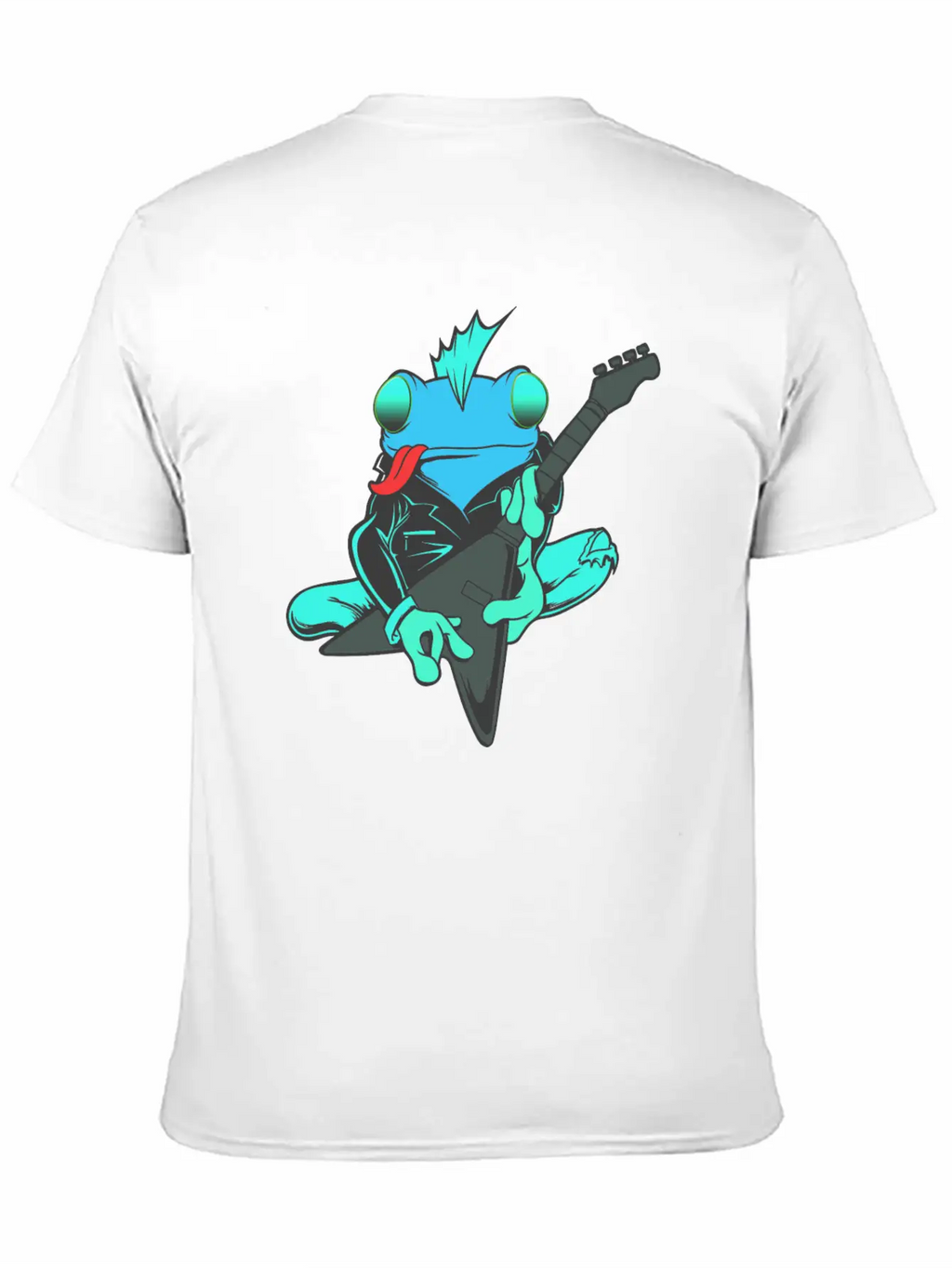 Frog Guitar Essential Cotton Tee For Daily Outfits – Unisex Style