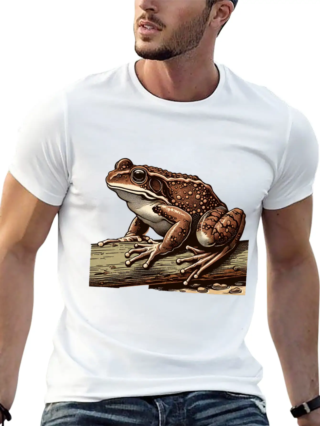 Frog On A Tree For Biologists And Frog Enthusiasts Essential Cotton Tee For Daily Outfits – Unisex Style