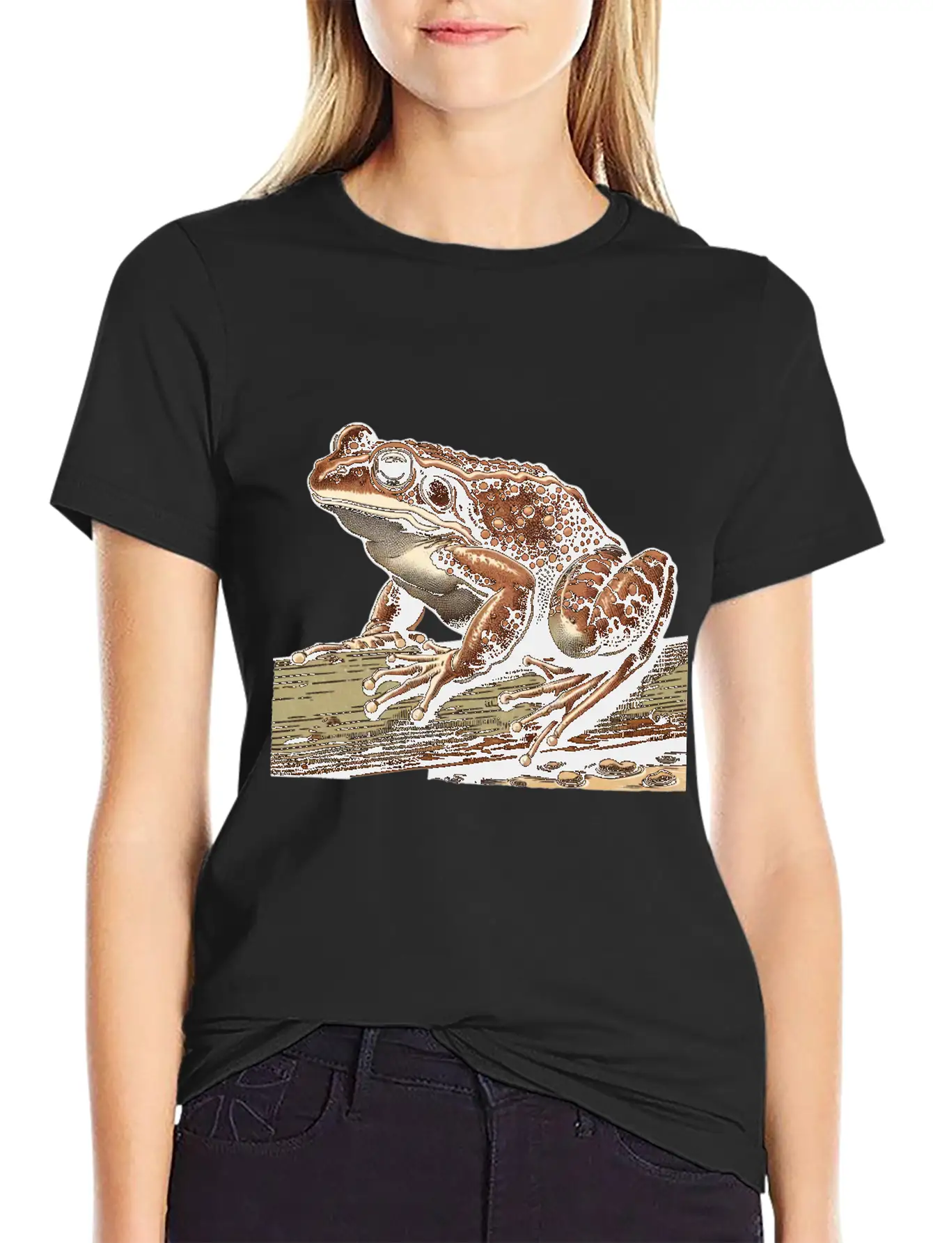 Frog On A Tree For Biologists And Frog Enthusiasts Essential Cotton Tee For Daily Outfits – Unisex Style