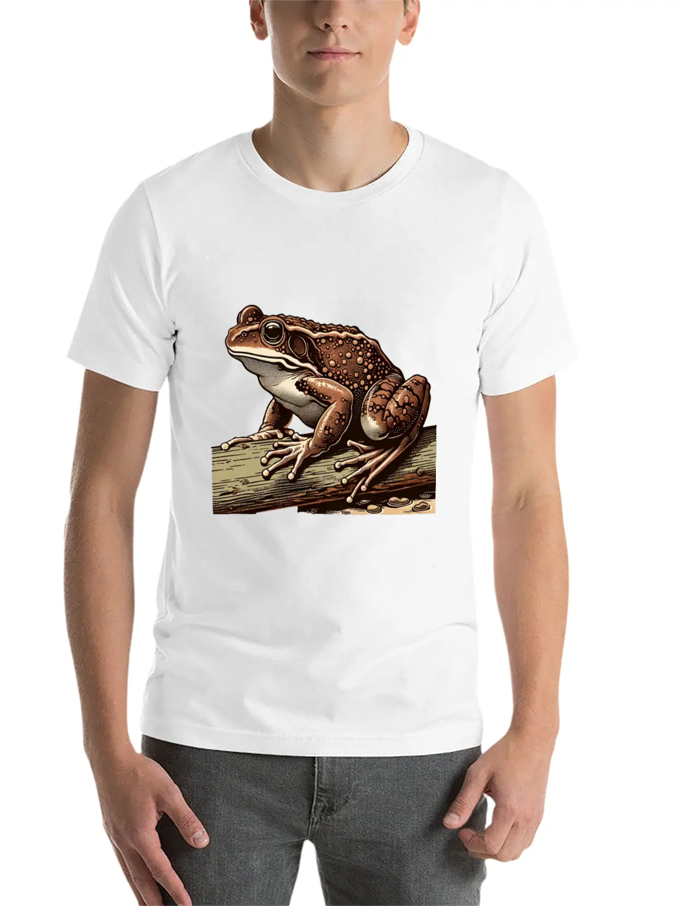 Frog On A Tree For Biologists And Frog Enthusiasts Essential Cotton Tee For Daily Outfits – Unisex Style