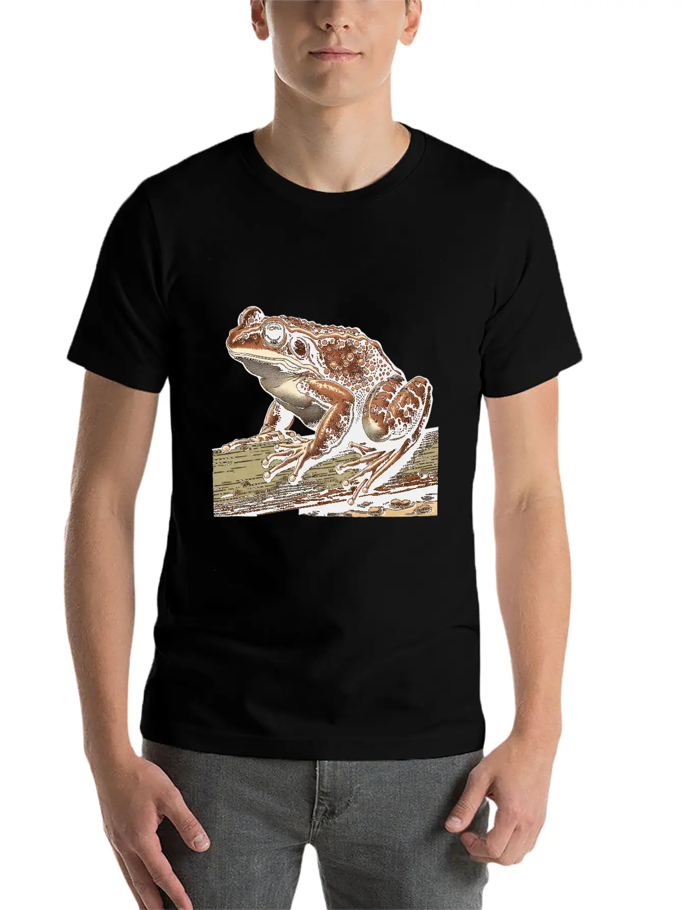 Frog On A Tree For Biologists And Frog Enthusiasts Essential Cotton Tee For Daily Outfits – Unisex Style