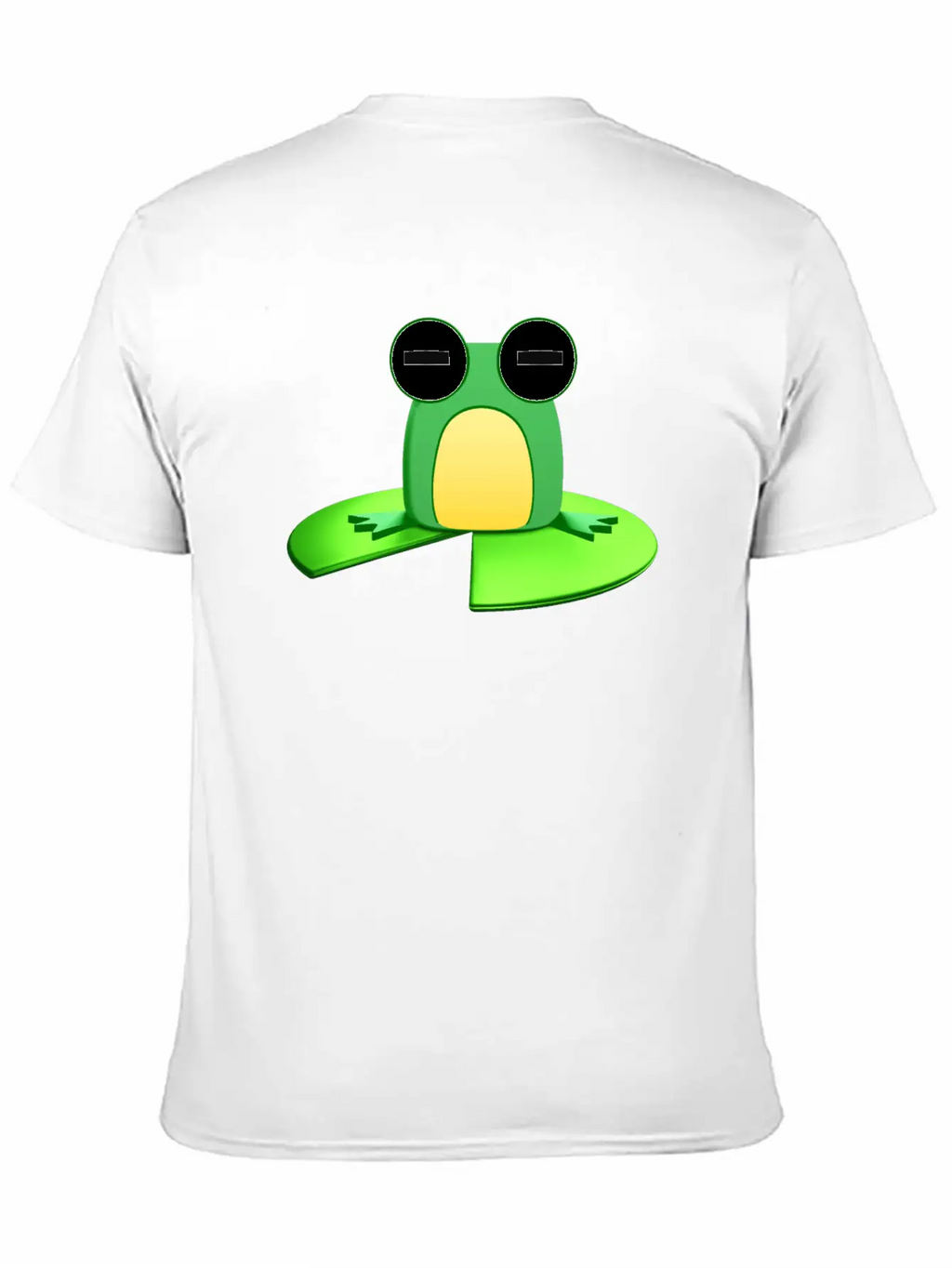 Frog Sitting On A Lily Pad Essential Cotton Tee For Daily Outfits – Unisex Style