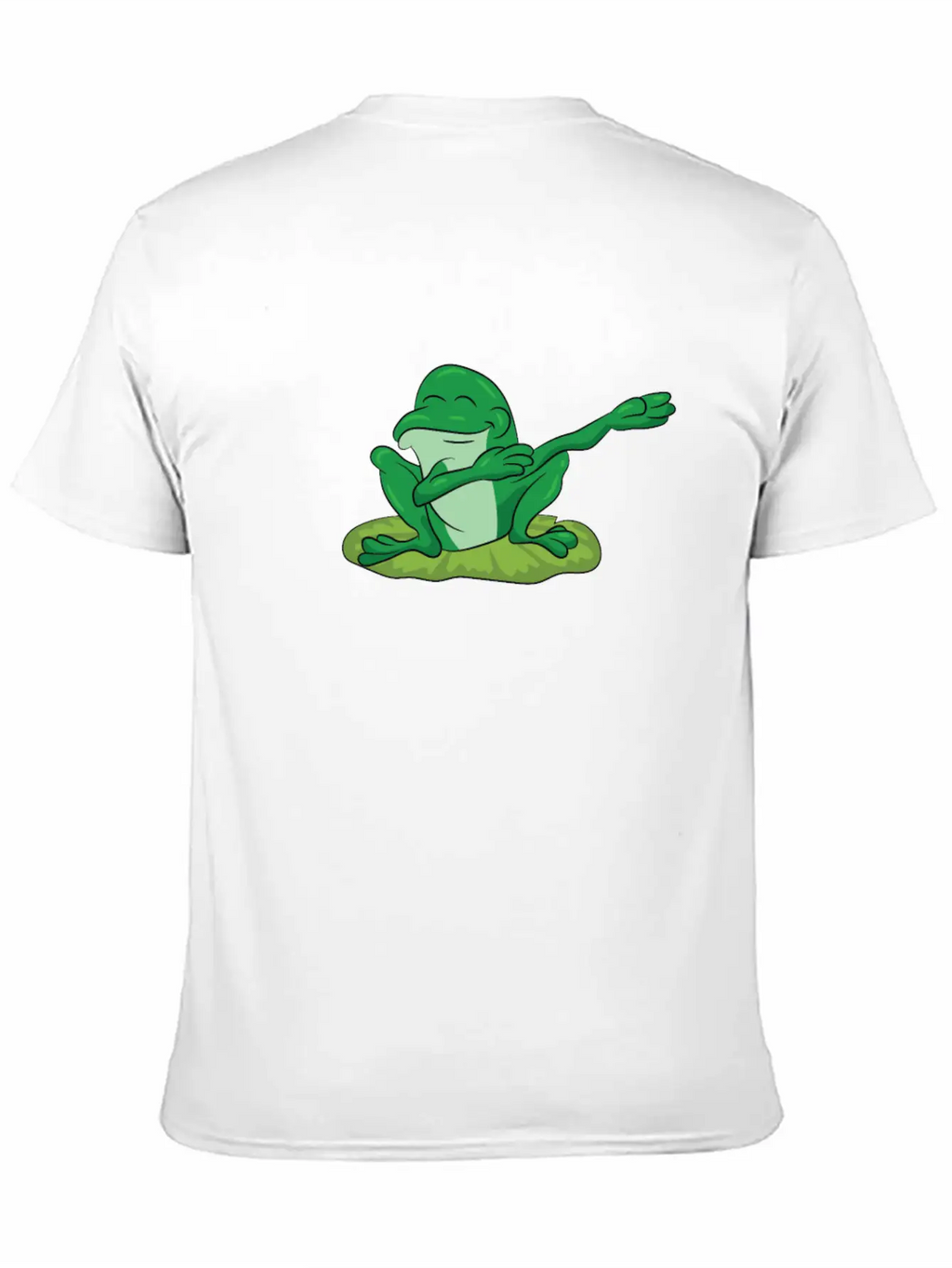 Frog - Water Lily Dancing, DAB, Dabben, Dabbing Stylish Everyday T-Shirt – Unisex Basic Cotton Tee